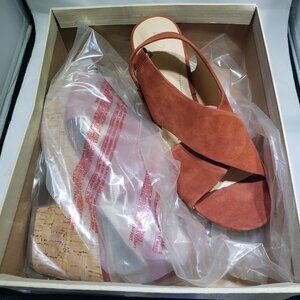 Rust Suede - Maritsa Lara by Clarks - NIB